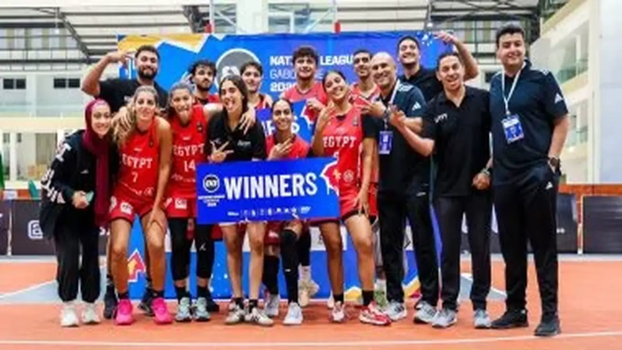 منتخبا مصر تحت 21 عامًا يتوجان بلقب بطولة FIBA 3×3 Youth Nations League