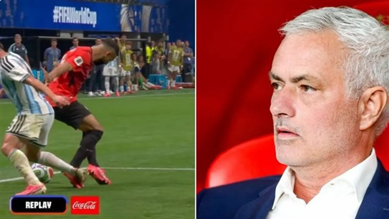 مورينيو ينتقد حكم مباراة مصر والأرجنتين في كأس العالم