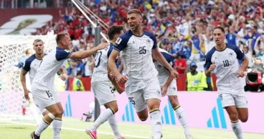 موعد مباراة أمريكا ضد البوسنة والهرسك في دور الـ 32 بكأس العالم 2026