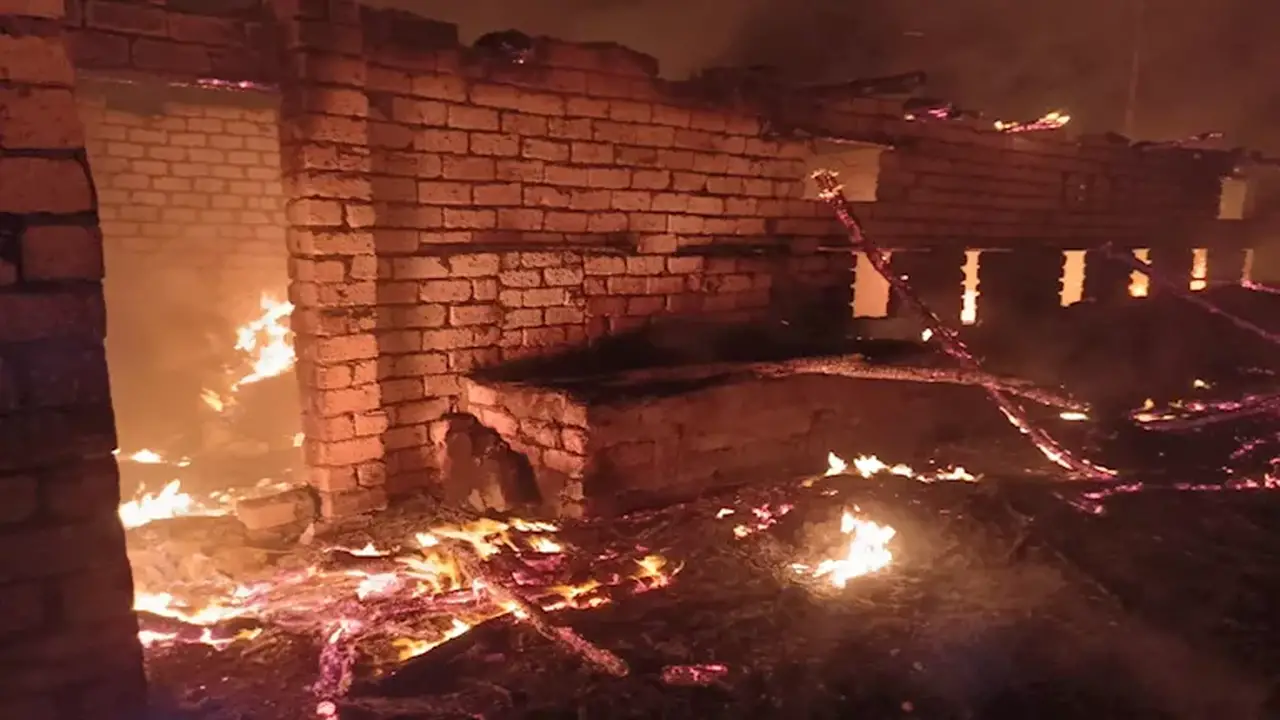 نفوق 6 رؤوس ماشية في حريق بحظيرتين ببني سويف