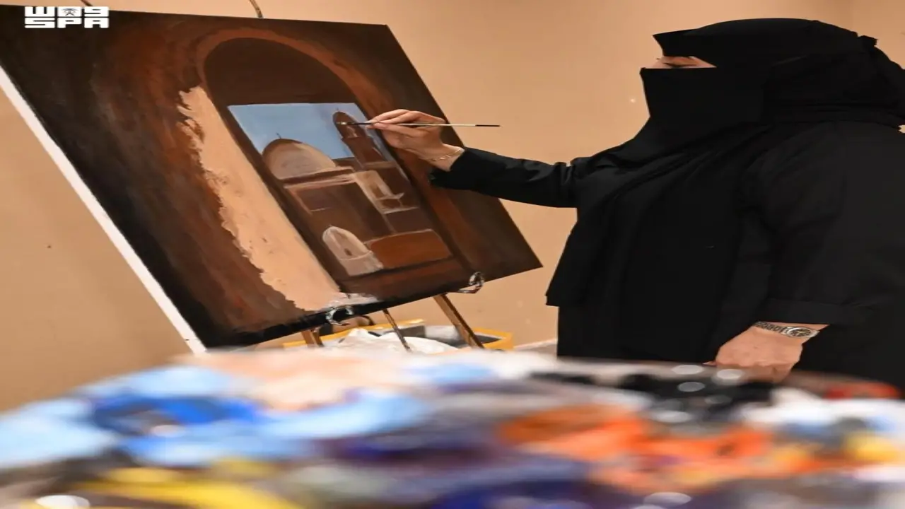 ورشة في أدبي جدة تعزز مفاهيم الرسم والتعبير البصري المعاصر