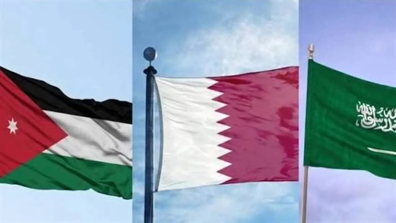 وزراء الخارجية في الأردن وقطر والسعودية يتباحثون لإنهاء التصعيد واستئناف المفاوضات