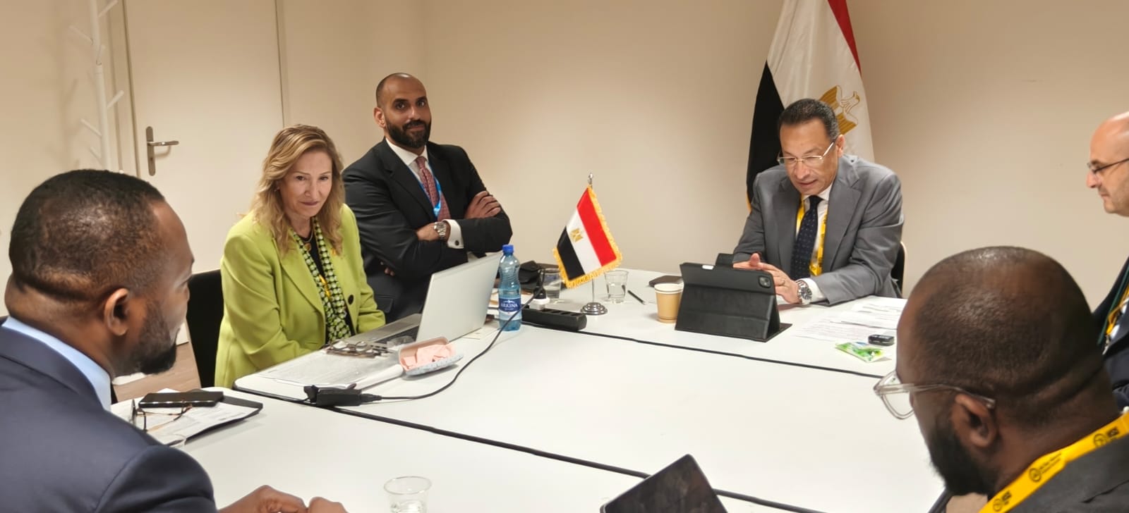 لقاء وزير الاتصالات ونظيره النيجري لقاء وزير الاتصالات ونظيره النيجري