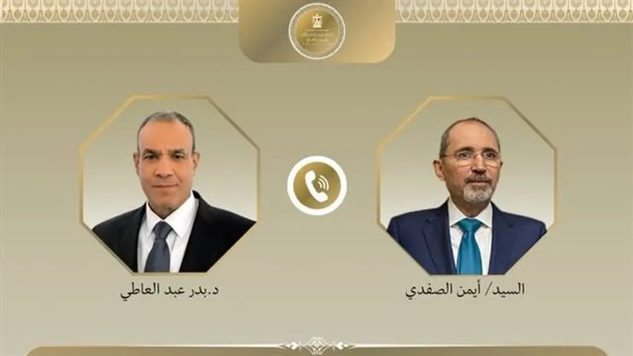 وزير الخارجية المصري ونظيره الأردني يتناولان التطورات الإقليمية وجهود خفض التصعيد