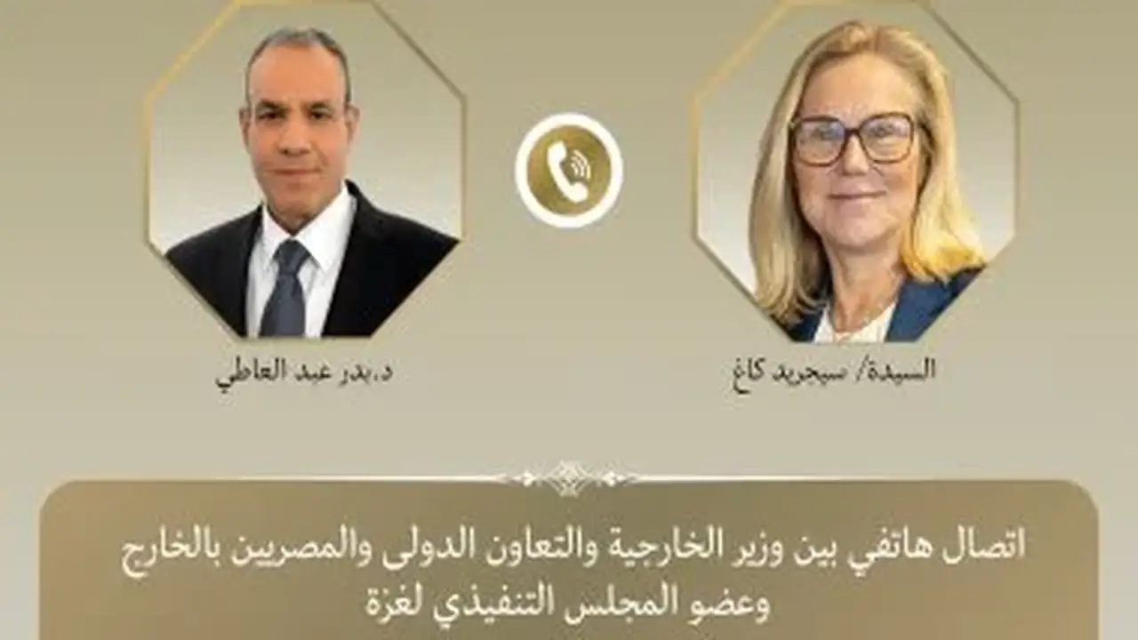 وزير الخارجية المصري يناقش مع عضو المجلس التنفيذي لغزة تطورات الأوضاع في الأراضي الفلسطينية