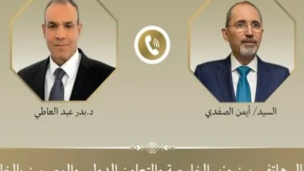 وزير الخارجية المصري يبحث مع نظيره الأردني التطورات الإقليمية وسبل خفض التصعيد