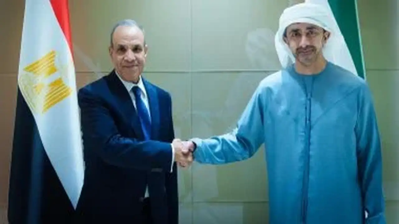 وزير الخارجية المصري ونظيره الإماراتي يبحثان تعزيز العلاقات الثنائية ومتابعة القضايا الإقليمية
