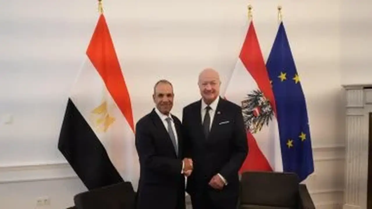 وزير الخارجية يسلم المستشار النمساوي رسالة خطية من الرئيس السيسي خلال زيارة رسمية إلى فيينا