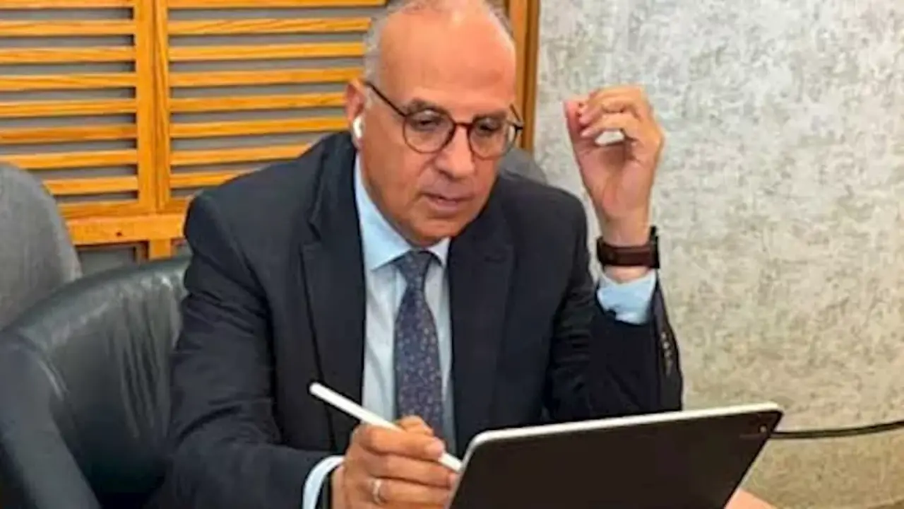 وزير الري يتابع منظومة المياه يوميًا من نيويورك خلال المنتدى السياسي – صور
