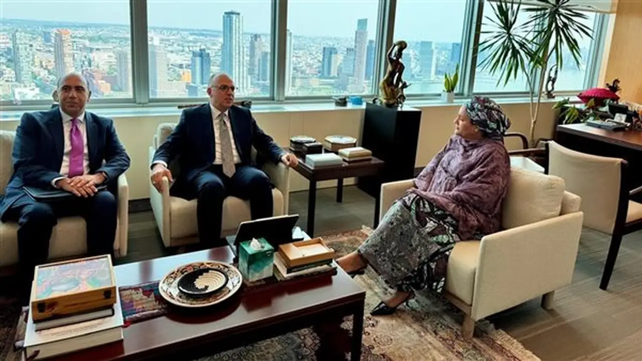 وزير الري يبحث مستقبل الحوكمة العالمية للمياه مع نائبة الأمين العام للأمم المتحدة في نيويورك