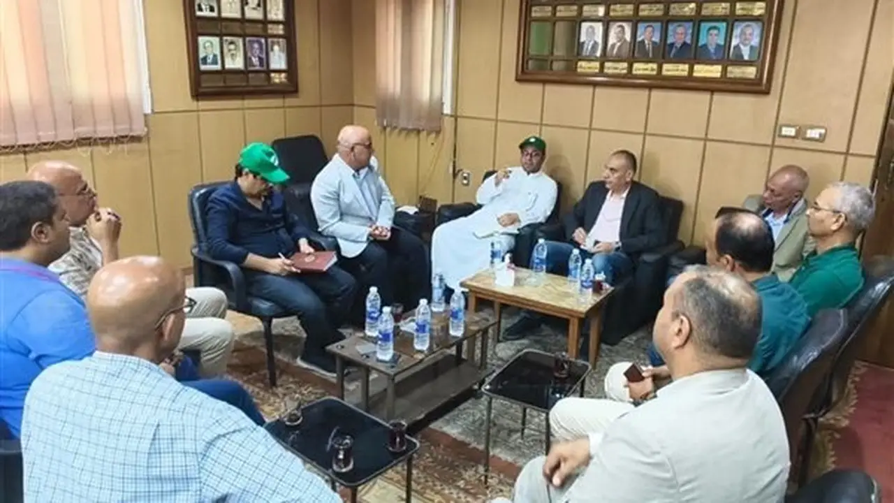 وكيل زراعة البحيرة يستقبل رئيس الإدارة المركزية لمكافحة الآفات في زيارة هامة