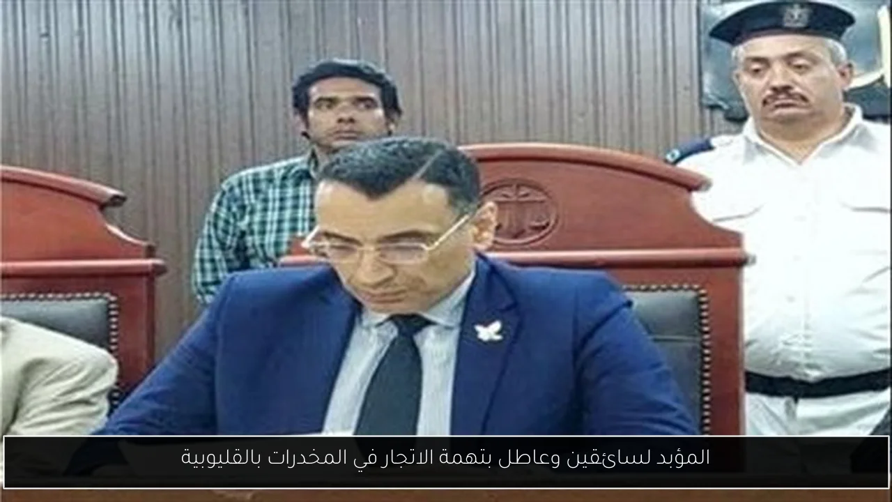 المؤبد لسائقين وعاطل بتهمة الاتجار في المخدرات بالقليوبية