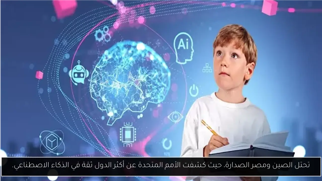 تحتل الصين ومصر الصدارة، حيث كشفت الأمم المتحدة عن أكثر الدول ثقة في الذكاء الاصطناعي.