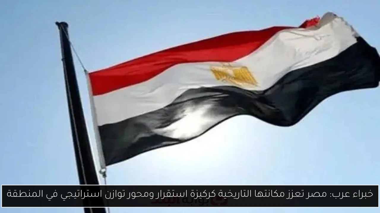 خبراء عرب: مصر تعزز مكانتها التاريخية كركيزة استقرار ومحور توازن استراتيجي في المنطقة