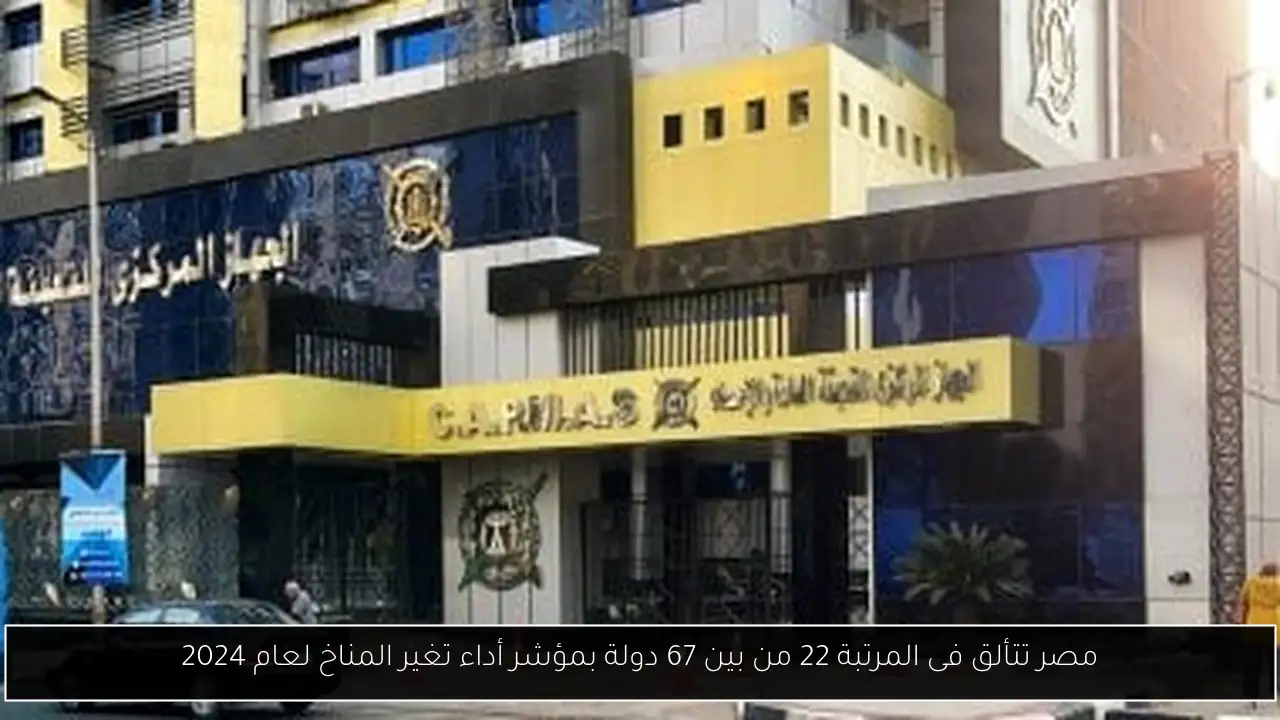 مصر تتألق فى المرتبة 22 من بين 67 دولة بمؤشر أداء تغير المناخ لعام 2024