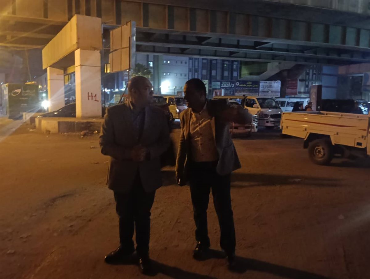 جانب من جولة نائب المحافظ 