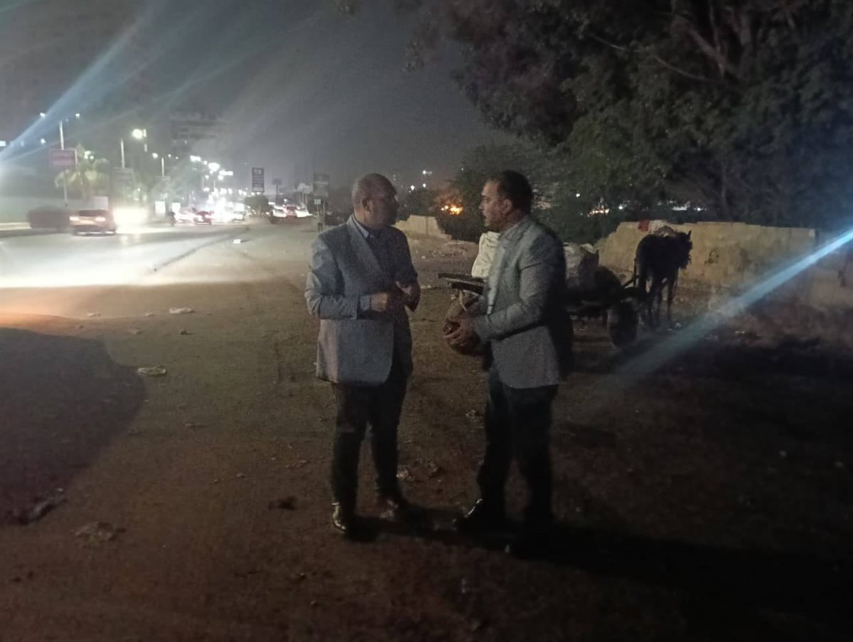 جانب من جولة نائب المحافظ 