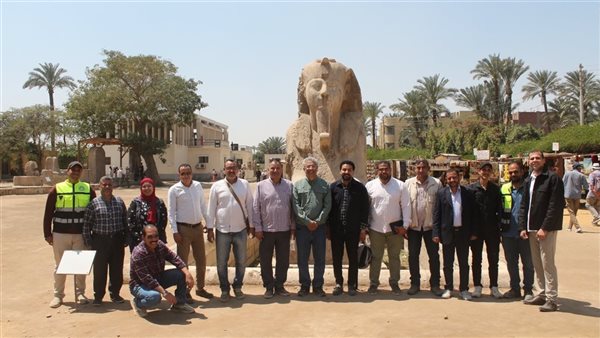 الأمين العام للمجلس الأعلى للآثار يزور آثار سقارة وميت رهينة